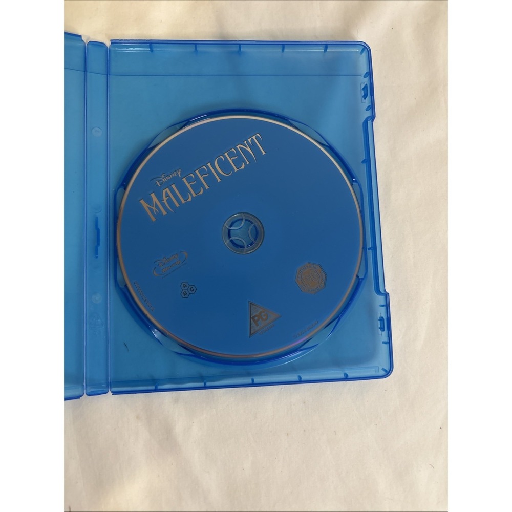 Disney Maleficent Blu-ray Movie Unisex OS Blue Excellent Fantasy Live Action